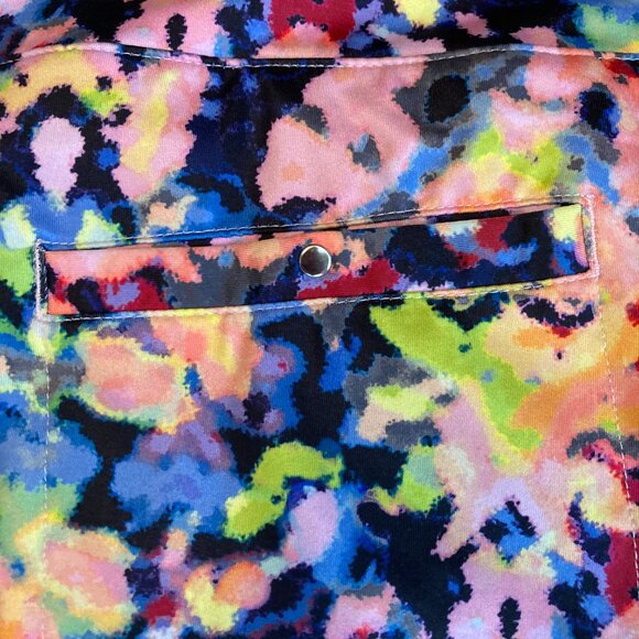 Antigua Ladies Agent GOLFING Skort SIZE XL-FLORAL PRINT - Picture 6 of 15